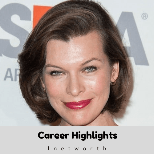 Milla Jovovich Net Worth
